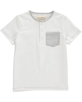 Me & Henry Tee - Grey Pocket