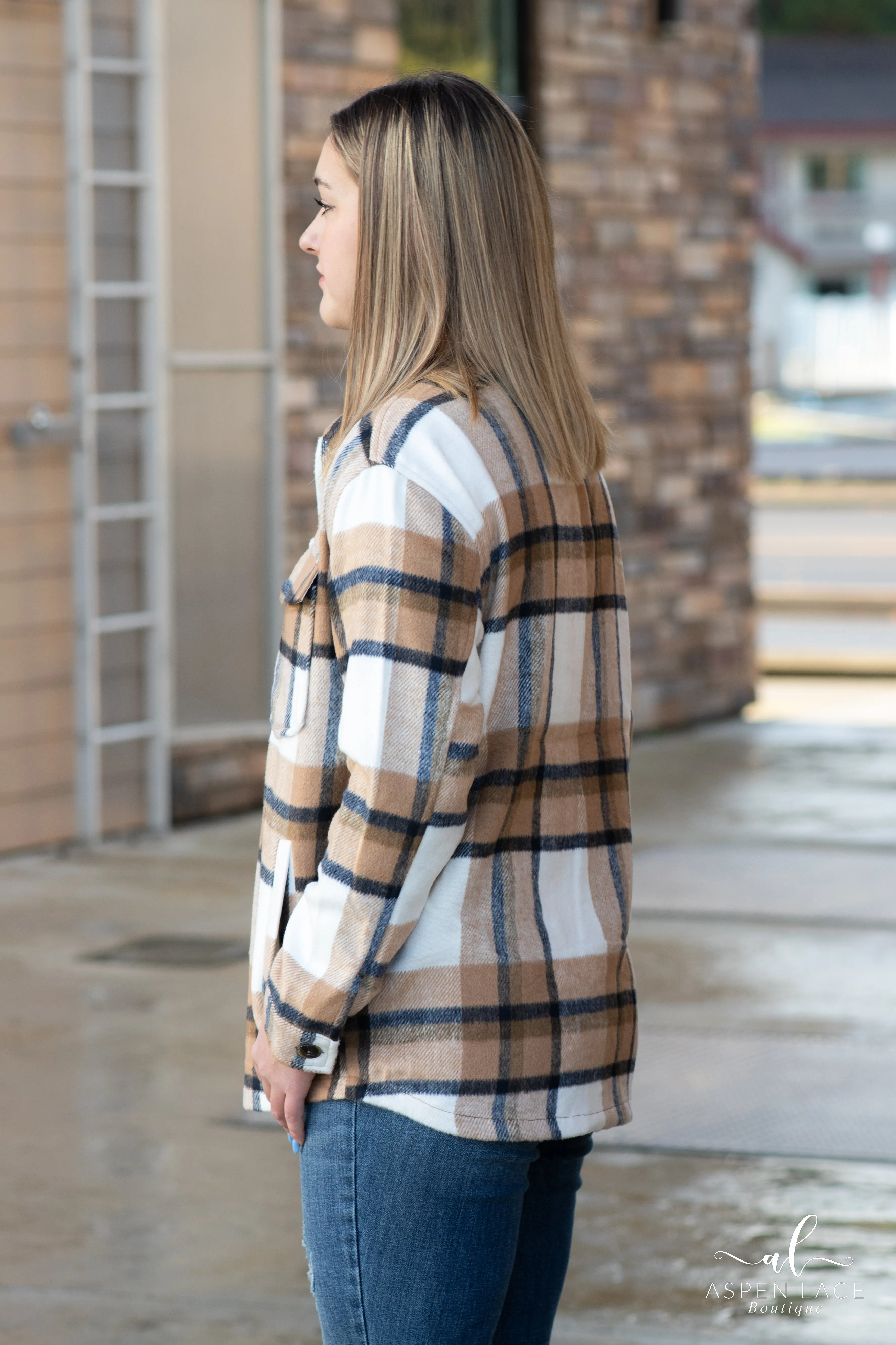 Melody Shacket (Camel)