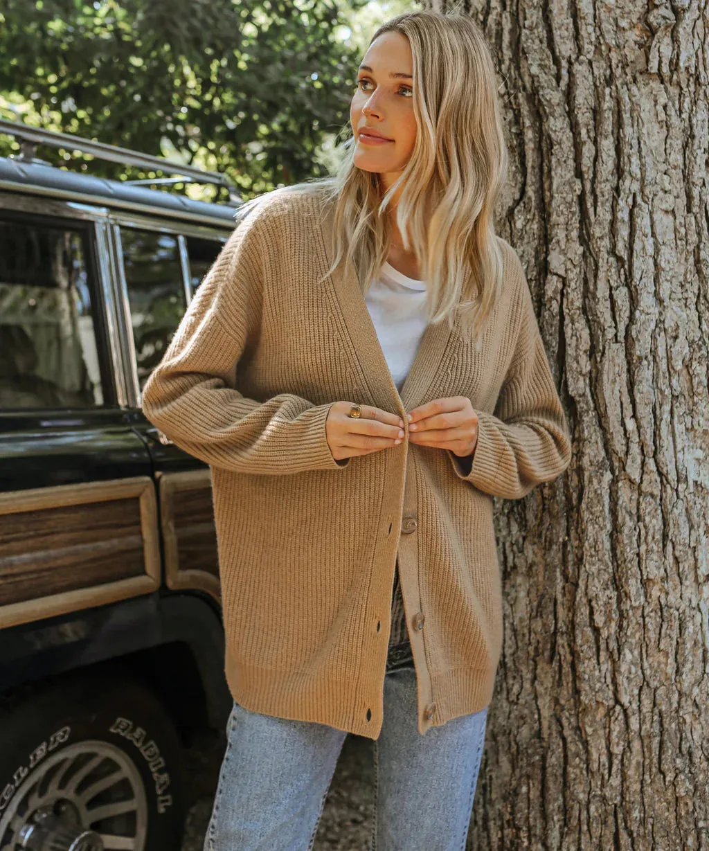 Monroe - Stylish Cashmere Cardigan