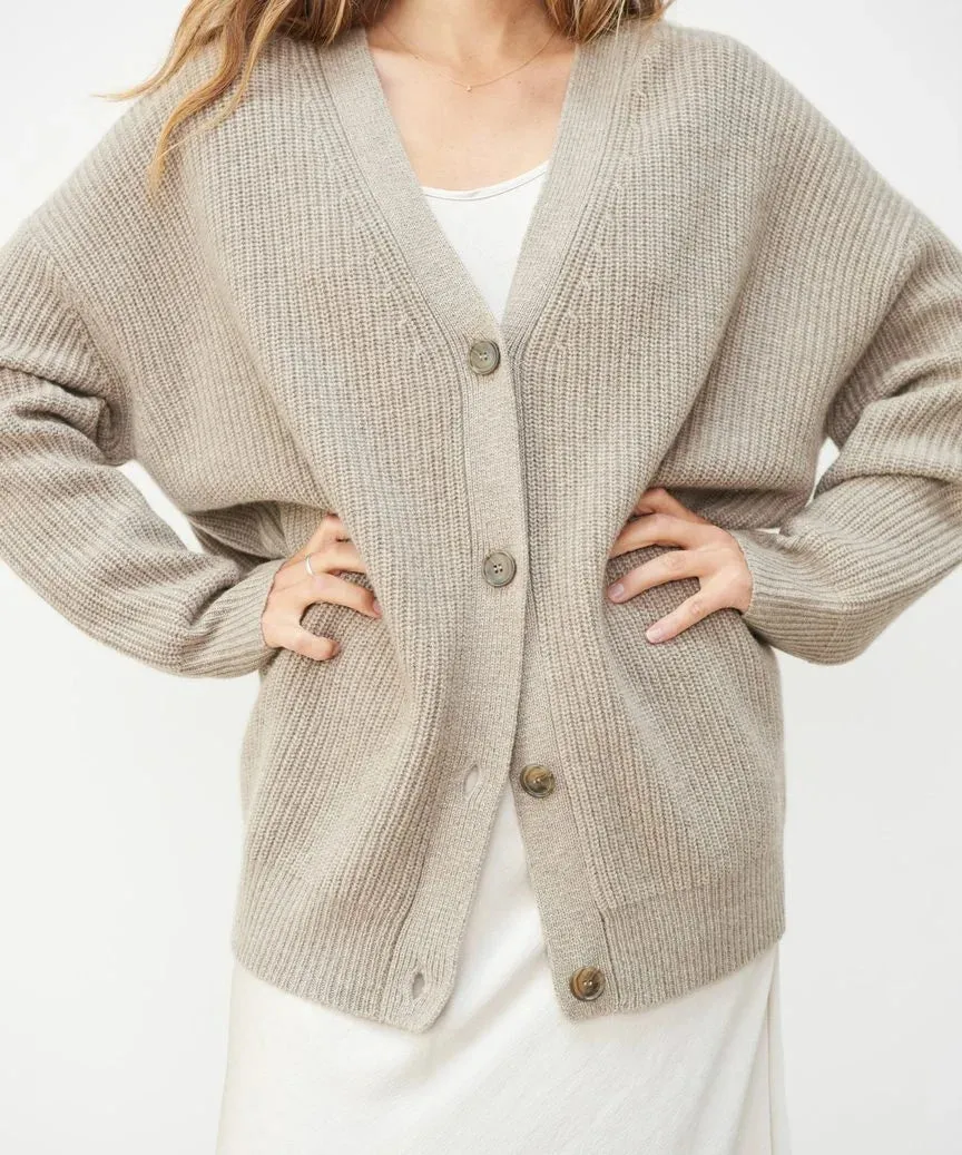 Monroe - Stylish Cashmere Cardigan