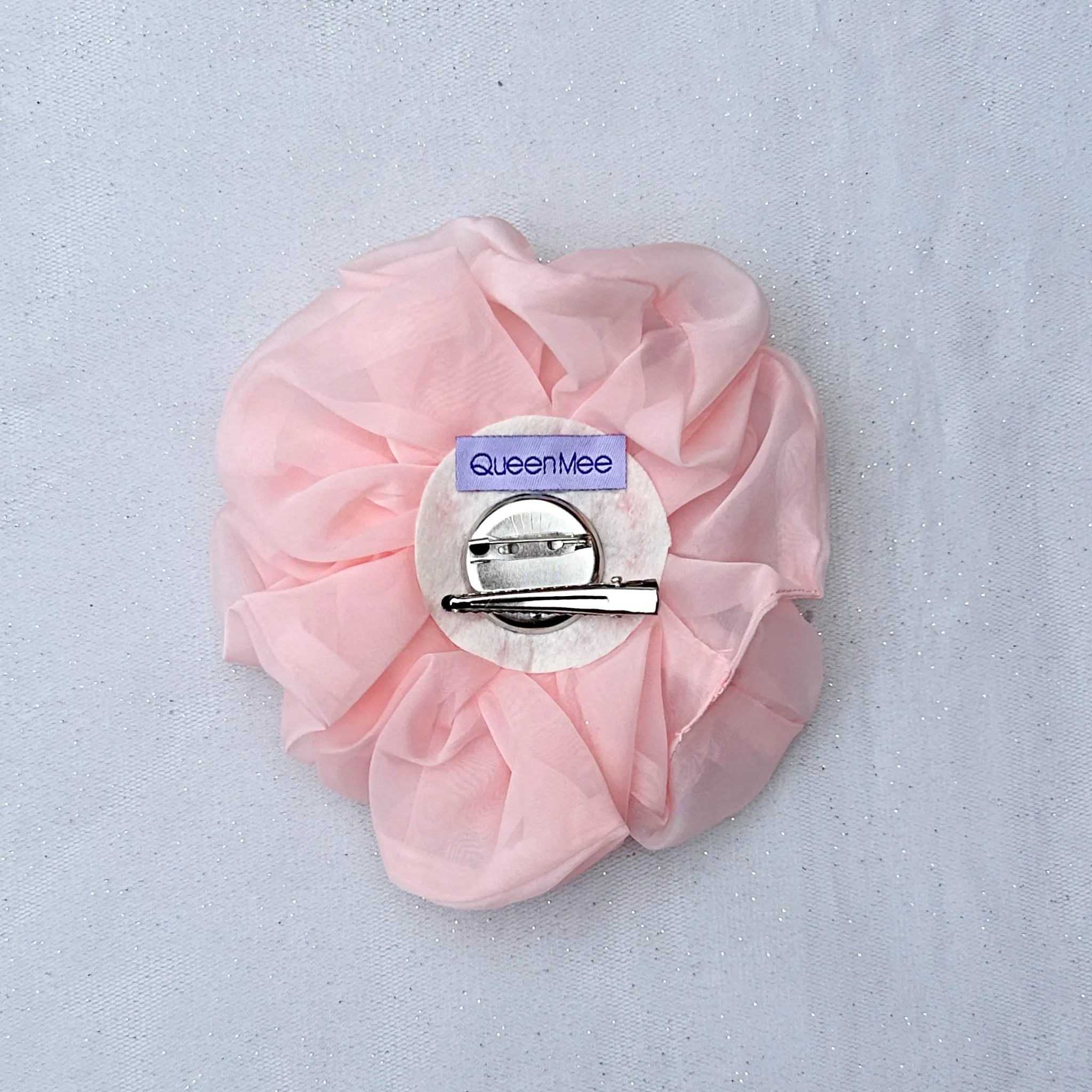 Pink Corsage Rose Hair Clip Flower Hair Clip Flower Pin