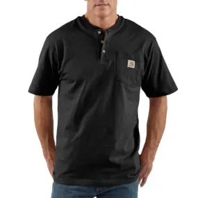 PR ONLY Carhartt K84 Men's Loose Fit Heavyweight Short-Sleeve Pocket Henley T-Shirt PR ONLY Carhartt K84 Men's Loose Fit Heavyweight Short-Sleeve Pocket Henley T-Shirt