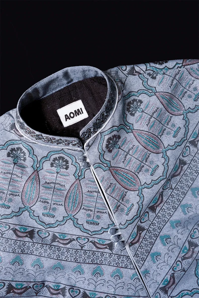 "Kaleid" Printed Shacket (Men)