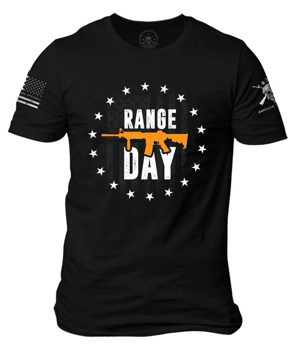 Range Day shirt |  2nd amendment  Shirt | Patriotic Flag USA t-shirt | USA Gun right T-shirt