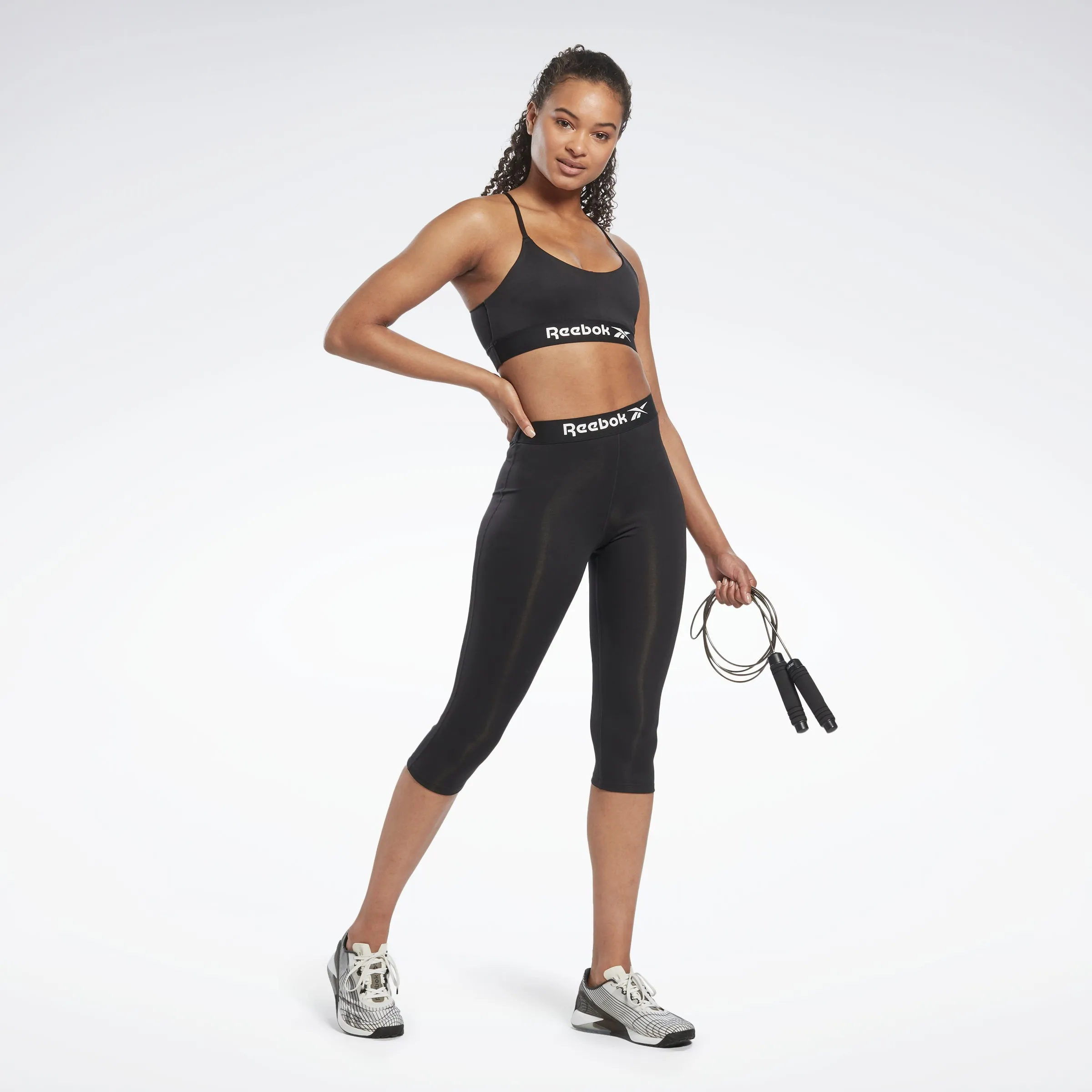 Reebok Apparel Women Workout Ready Basic Leggings Nghblk
