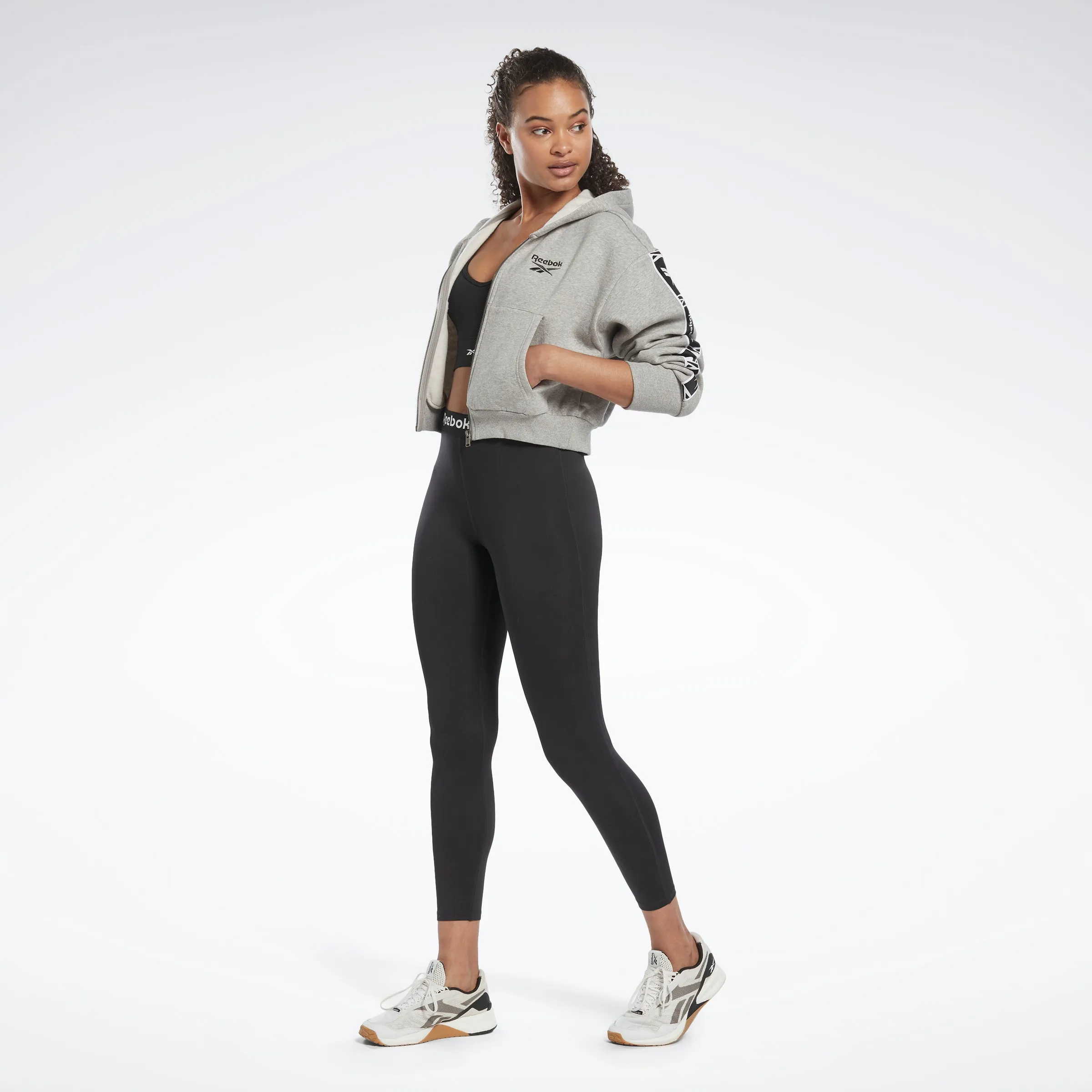 Reebok Apparel Women Workout Ready Basic Leggings Nghblk