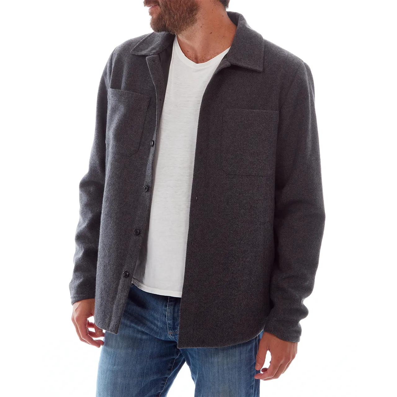 Roland Faux Wool Shacket