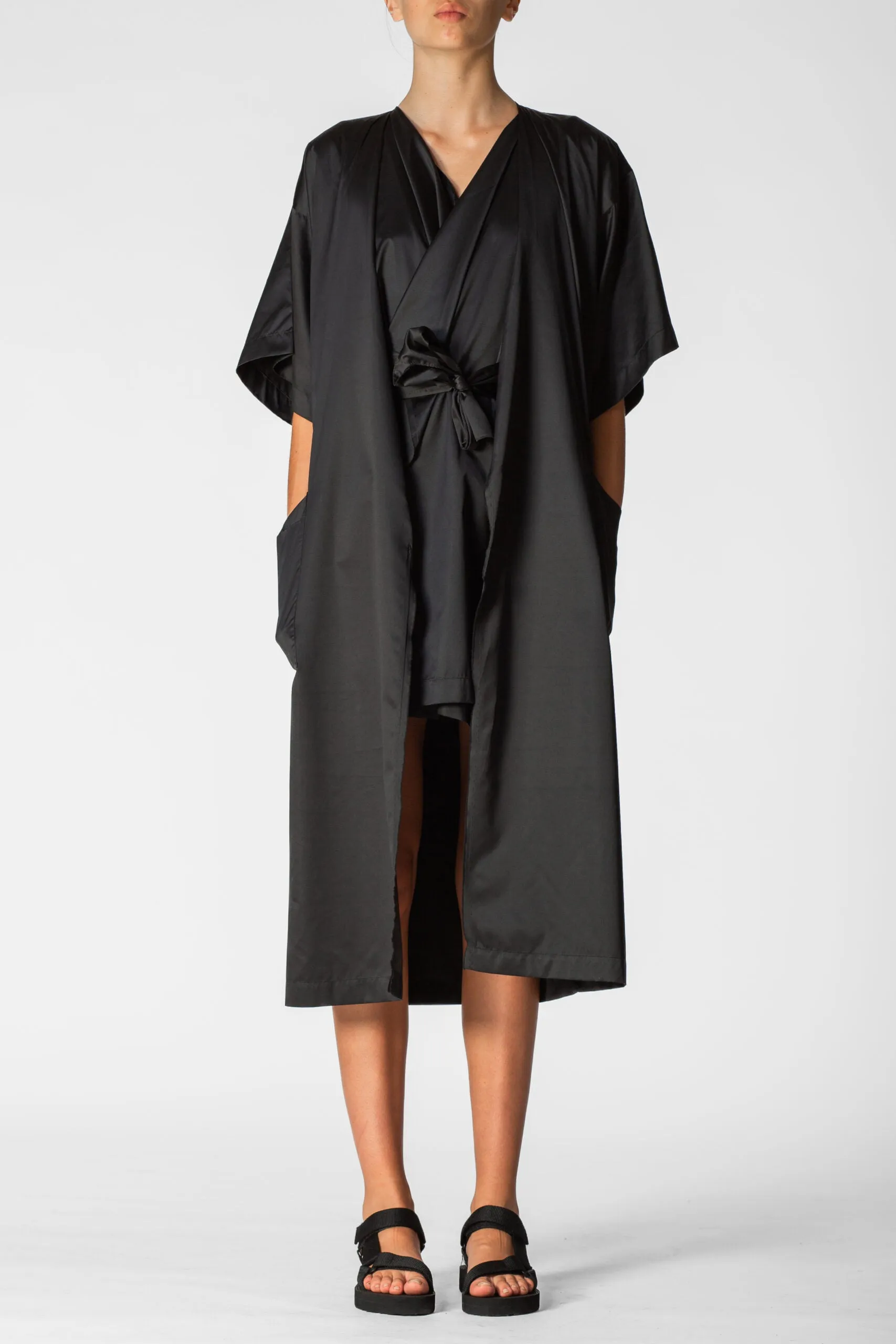SAMUE TUNIC - Black/Olive/Ocra Newlife
