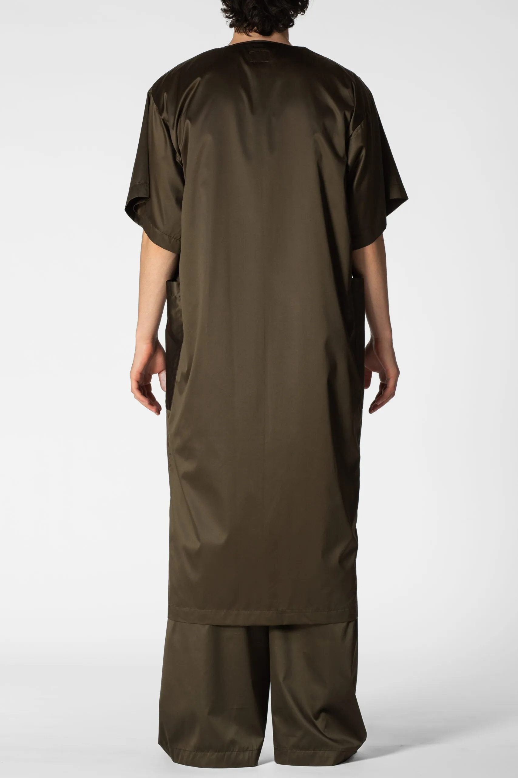 SAMUE TUNIC - Black/Olive/Ocra Newlife