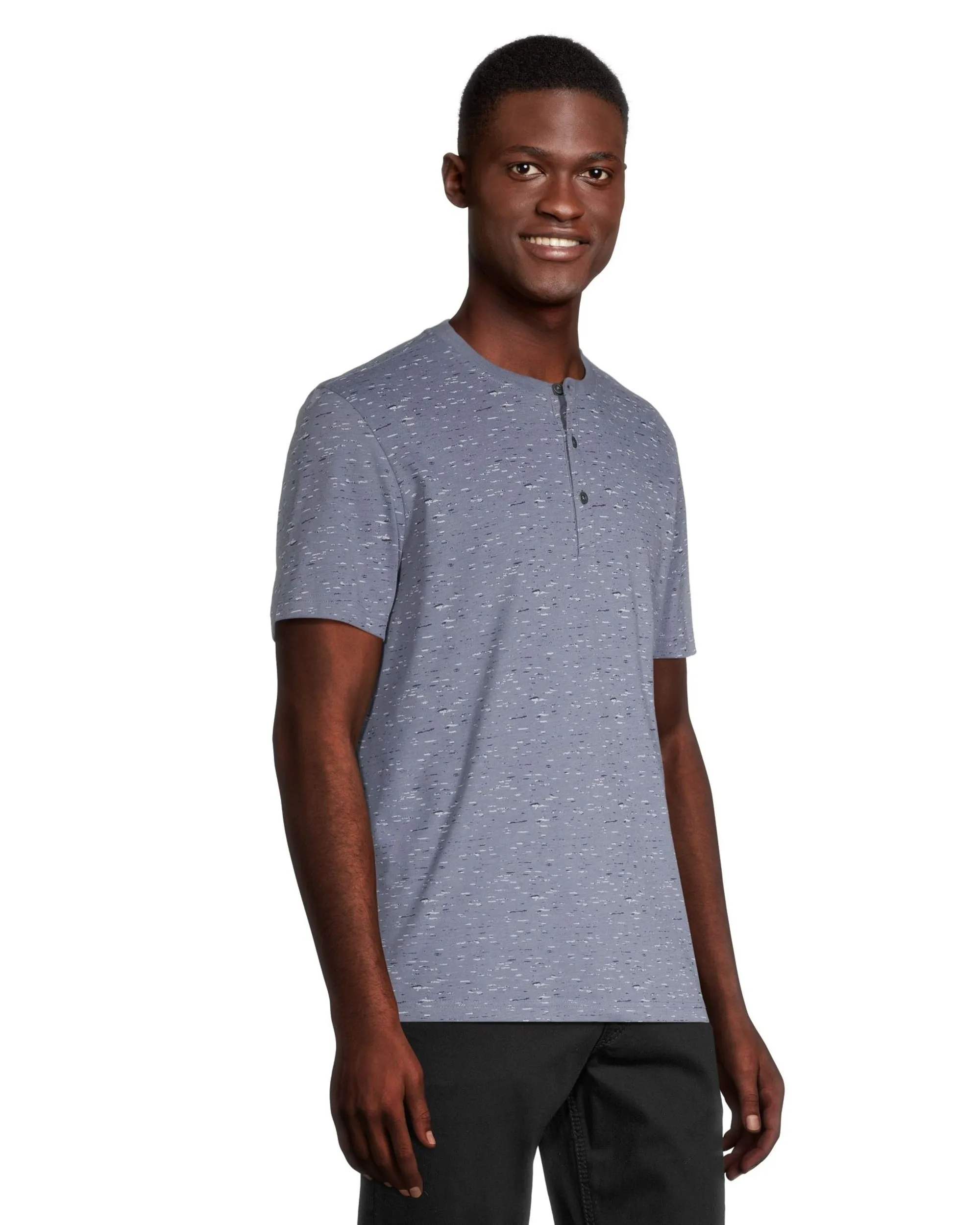 SILVER JEANS Men's Henley