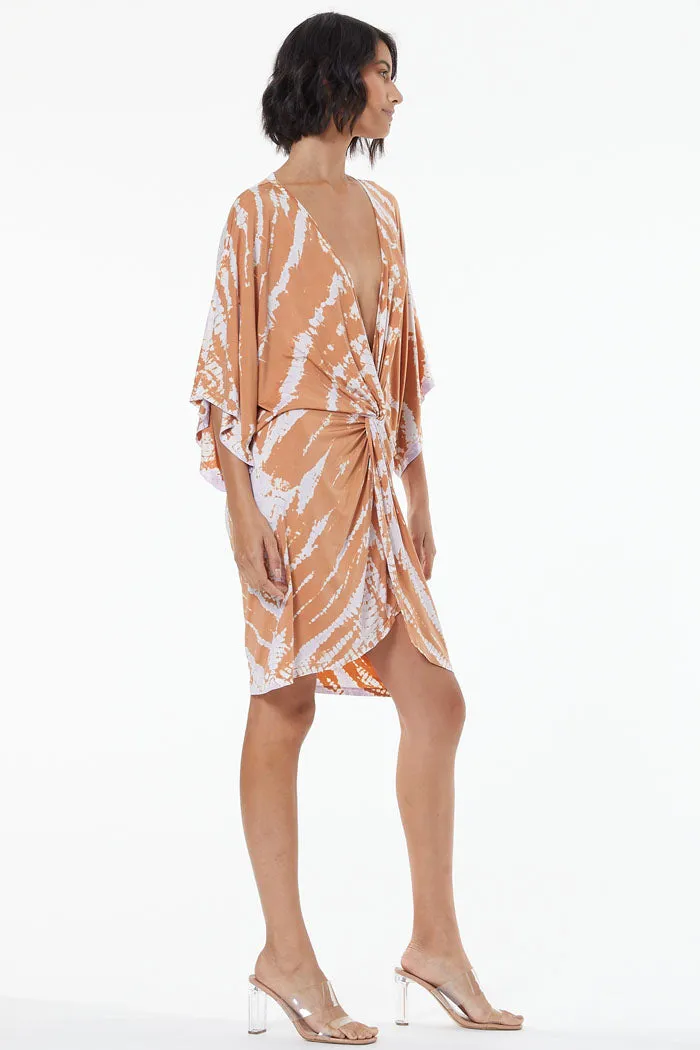 Siren Mini Dress // Carmel Savannah Wash