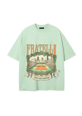 T-SHIRT TENNIS VERT