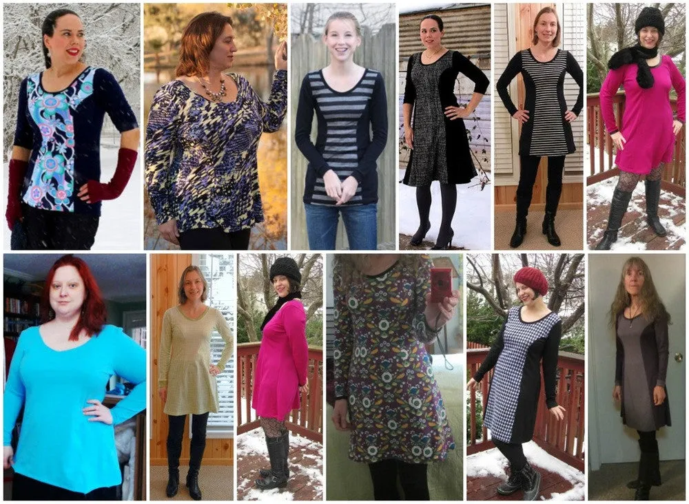 The Penny Pinafore sewing pattern (for teens and women)- PDF