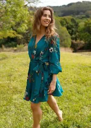 The Rose Dress Floral Lake by Tasi Travels