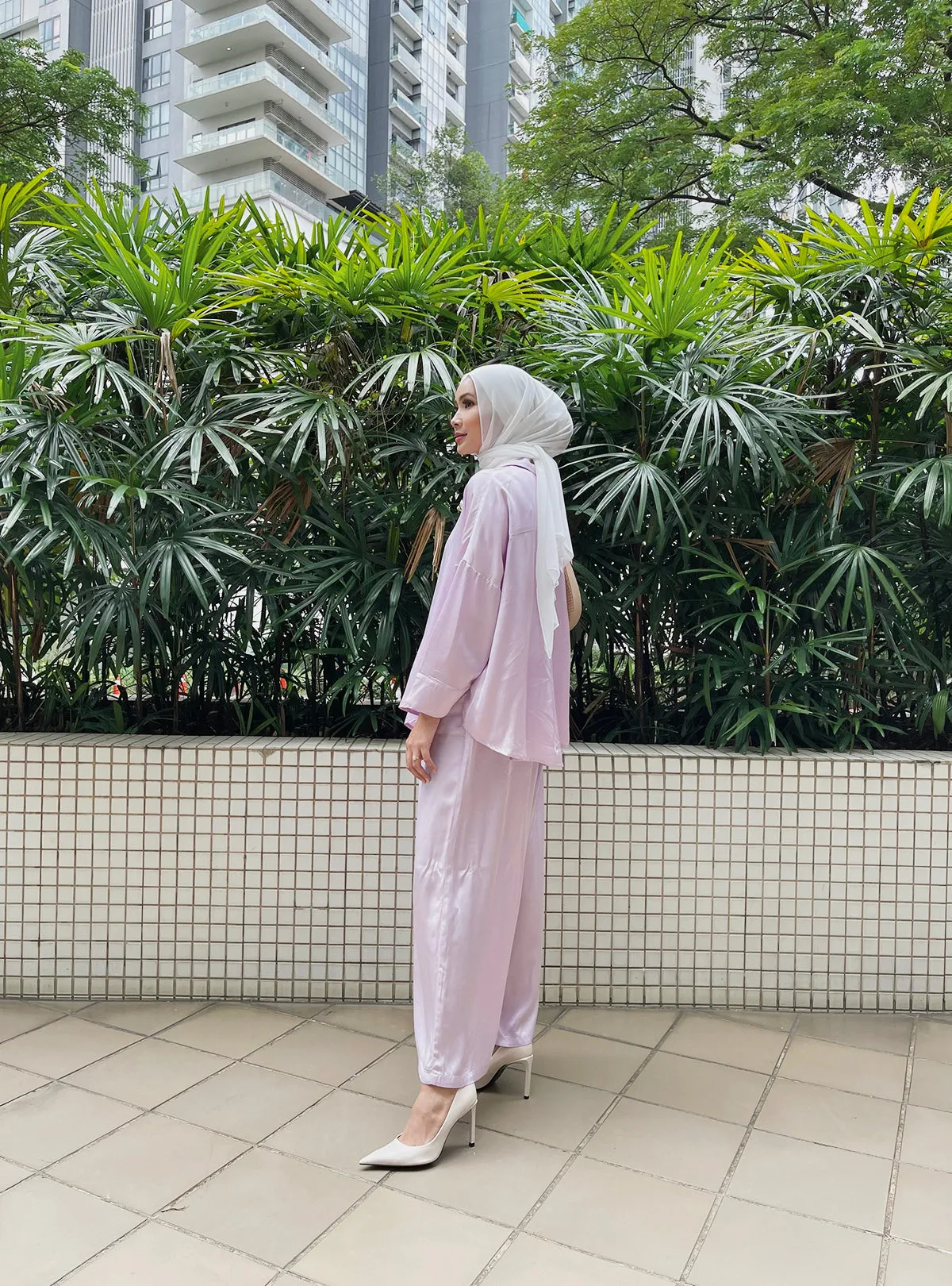 VISION - Relaxed Shirt - Lilac Frost