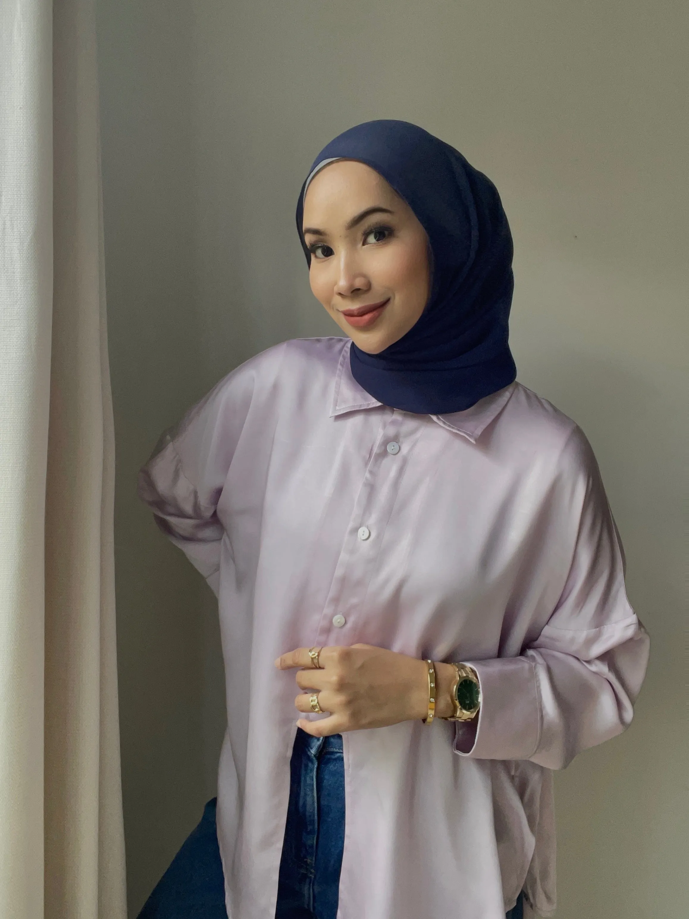 VISION - Relaxed Shirt - Lilac Frost